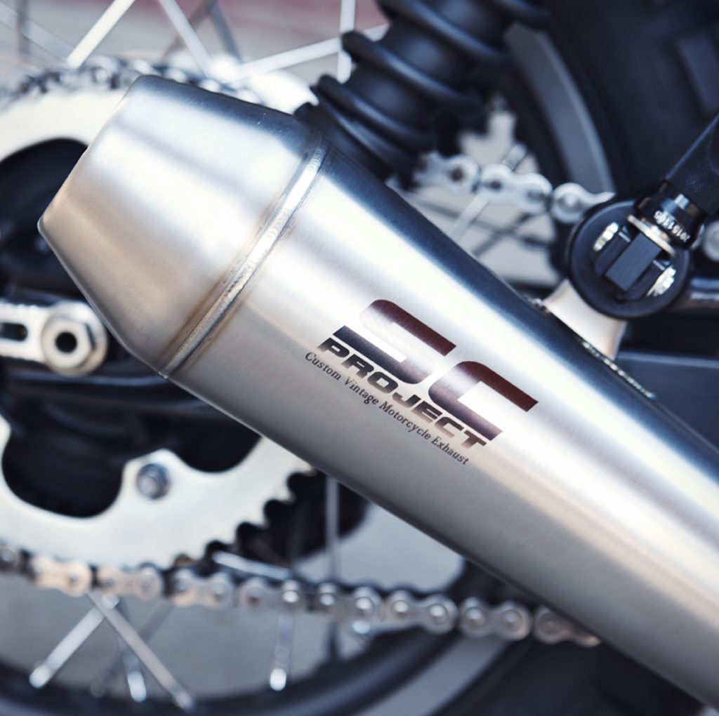 sc project motorcycle exhaust