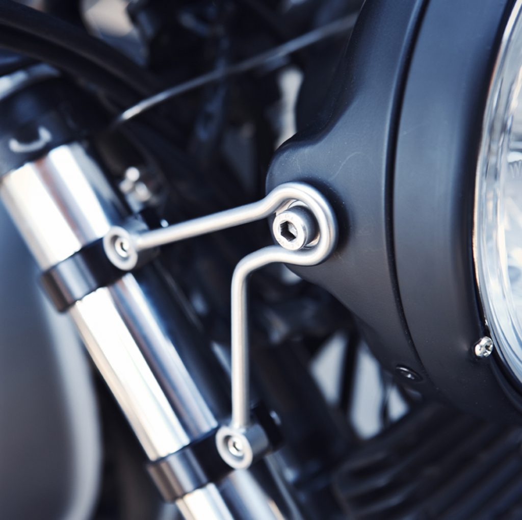custom motorcycle details