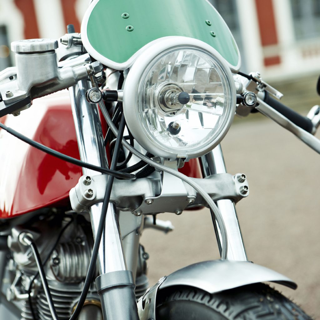 motorcycle front light