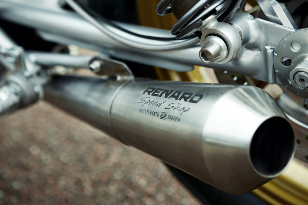 custom motorcycle exhaust by renard