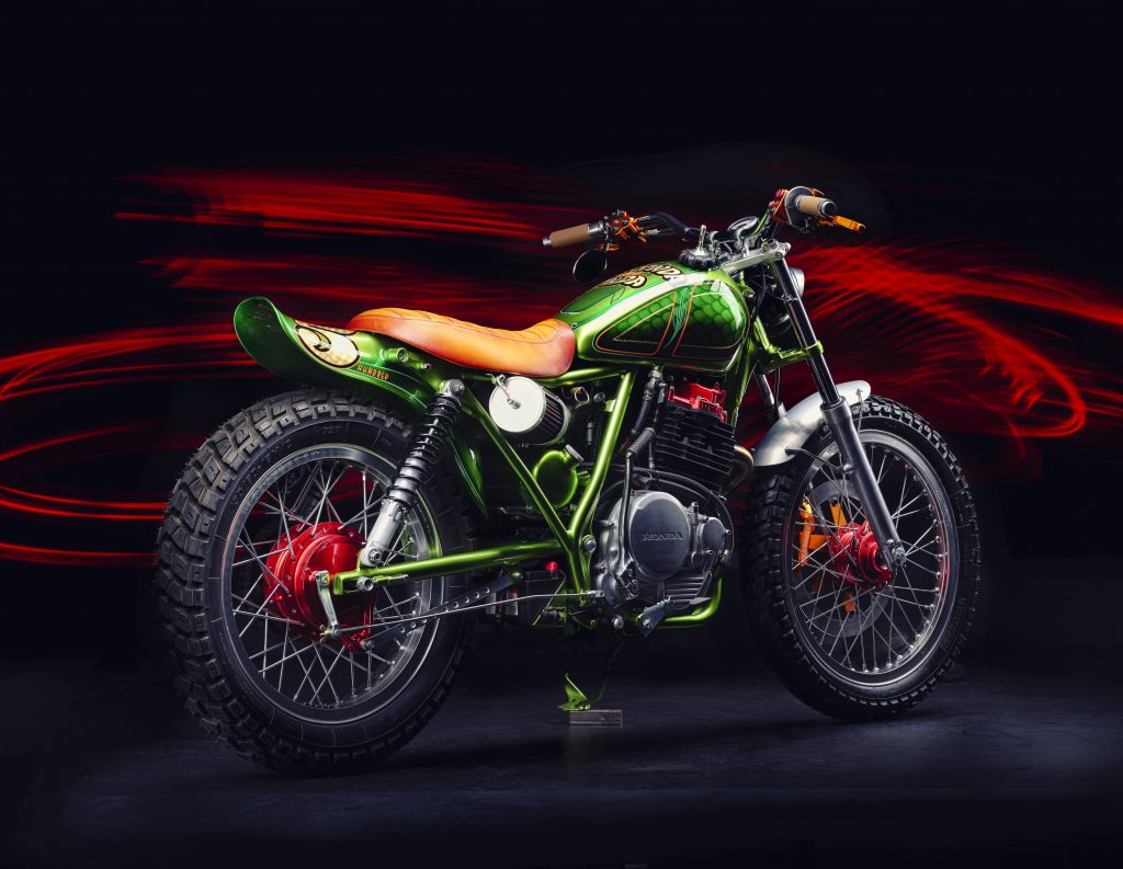 honda xbr500 custom motorcycle