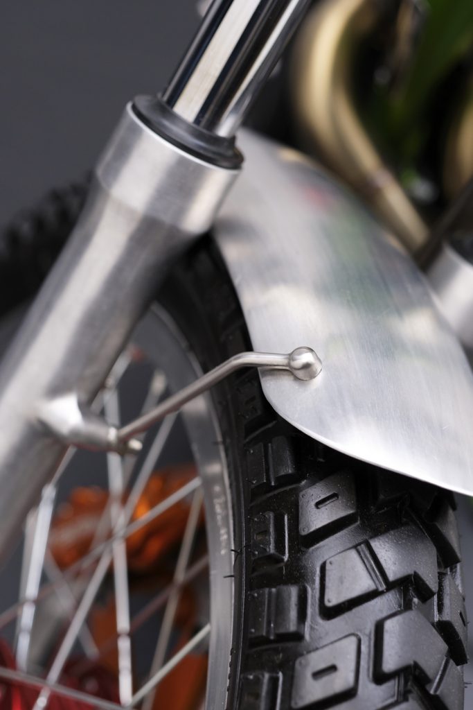 custom motorcycle fenders in metal