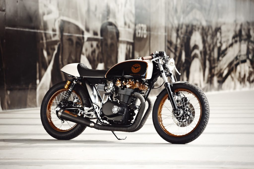 custom cafe racer motorcycle