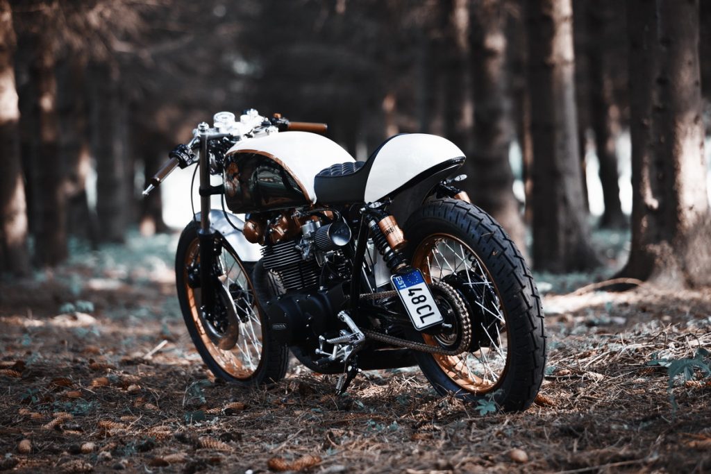 beautiful cafe racer motorcycle custom