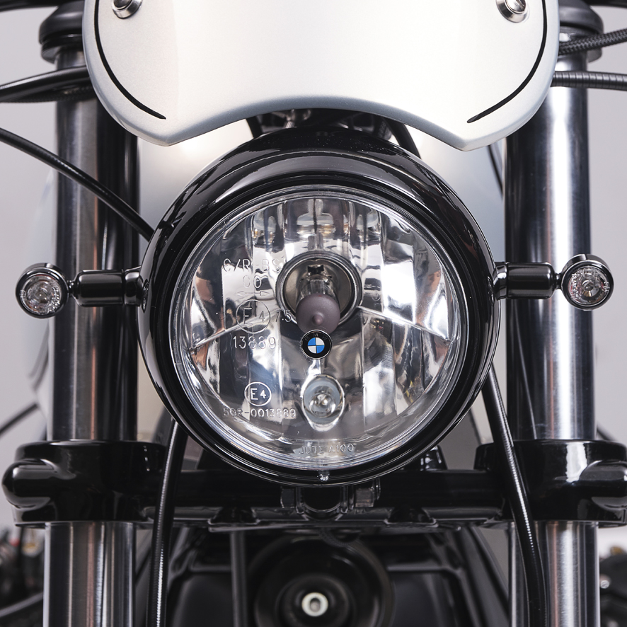 motorcycle round light custom